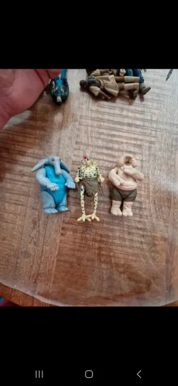 Lot figurines star wars max rebo band kenner