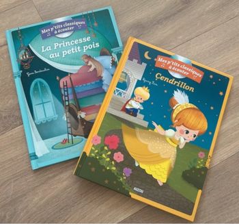Lot de 2 livres 'mes p'tits classiques à écouter' - Très bon état