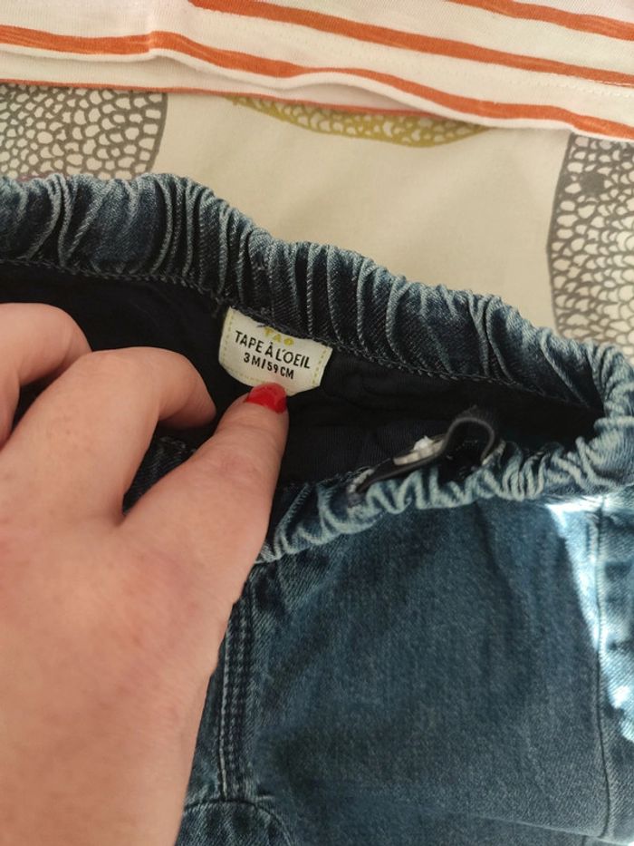 Ensemble tape à l'oeil 3 mois. - photo numéro 2