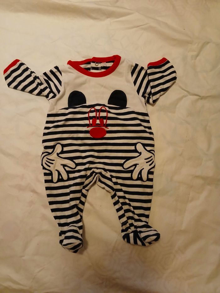 Pyjama Mickey bébé - photo numéro 3
