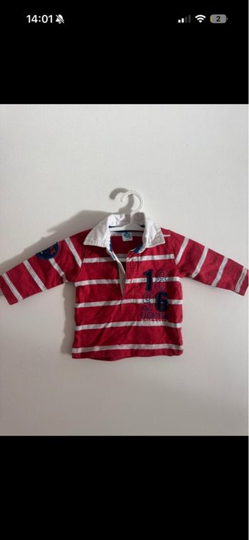 Polo manche longue garçon 