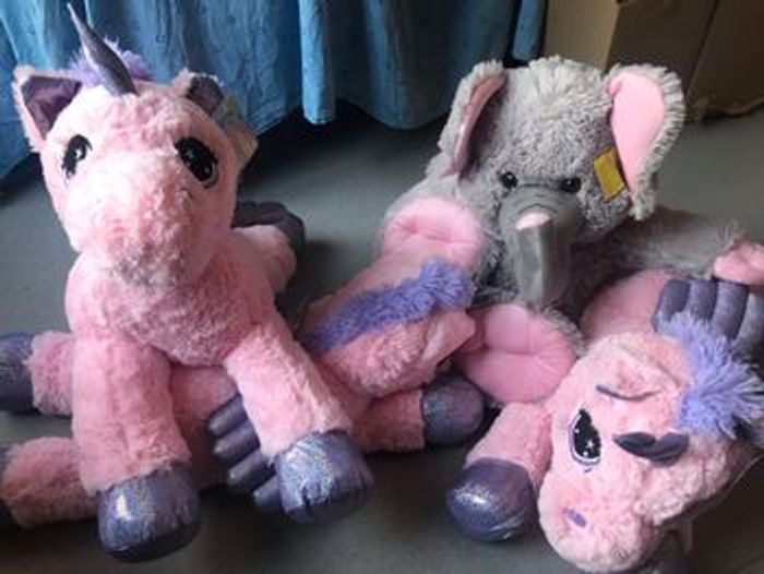 Grand peluche licorne 80 cm - photo numéro 5