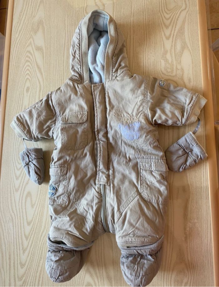 Combi pilote avec chaussons et gants 54 cm