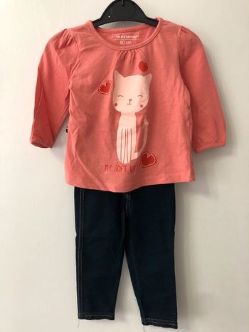 Ensemble bébé fille, In Extenso