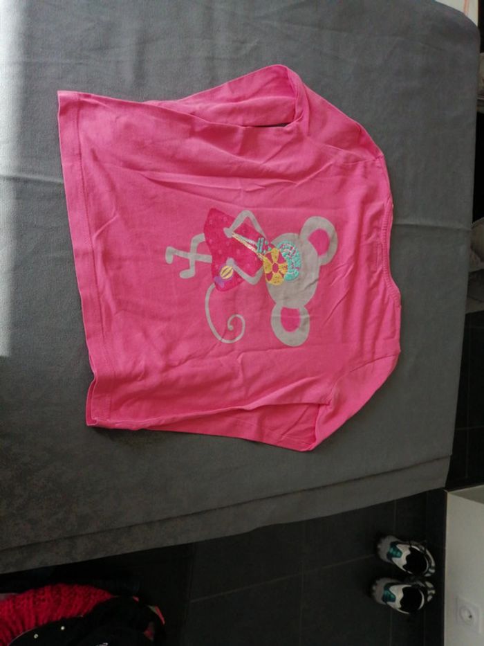 Haut de pyjamas rose - photo numéro 2