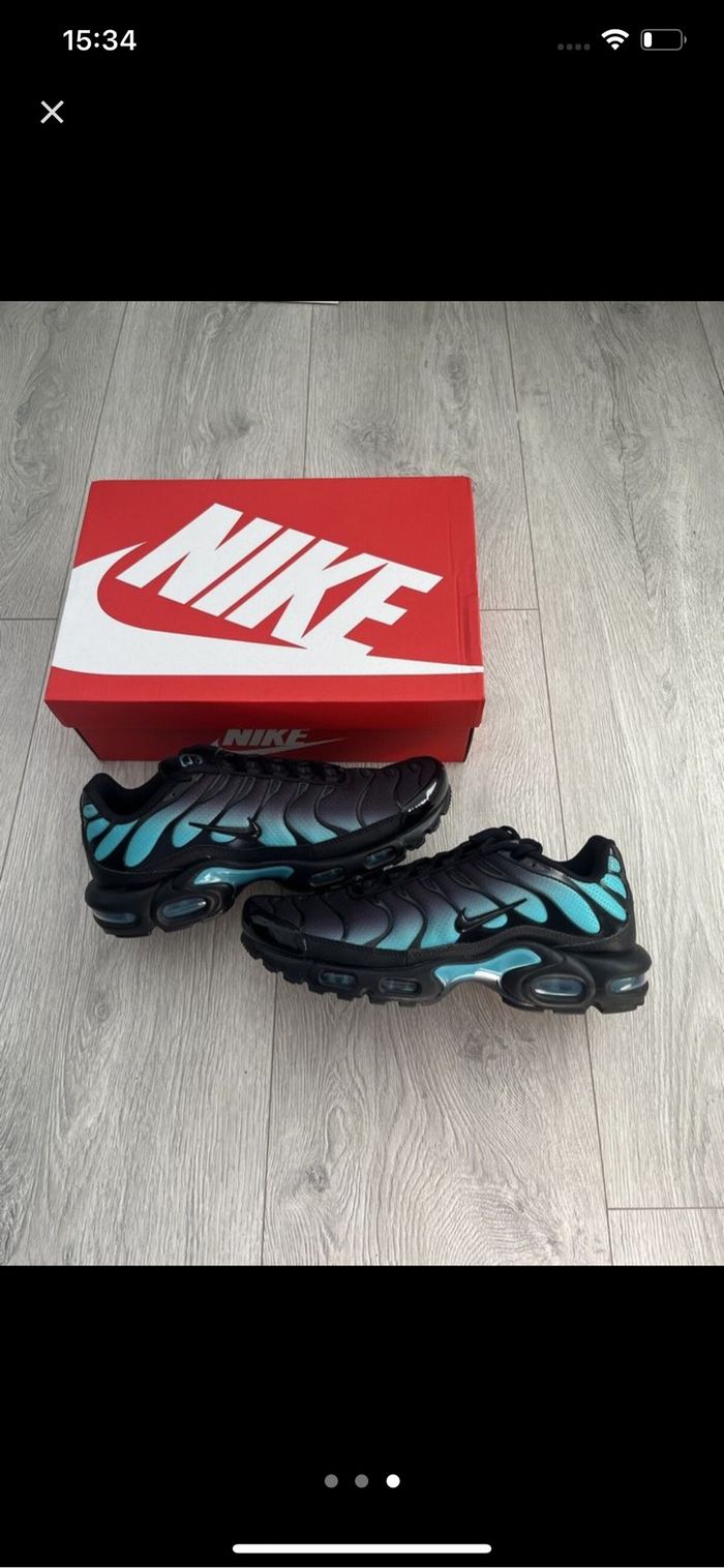 Nike TN noir bleu ciel enfant 34 - photo numéro 3