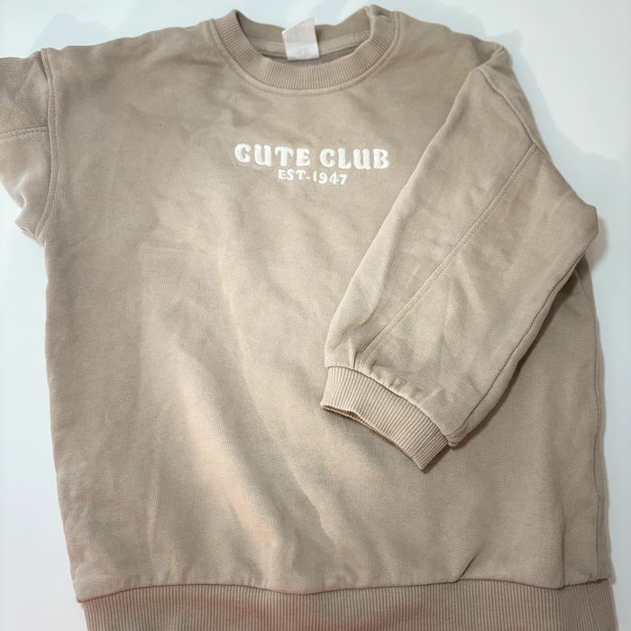 Pull beige cute club H&M