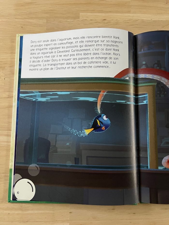 Livre Disney Audiocontes Magiques n°47 – Le Monde de Dory – Bon État (Sans Figurines) - photo numéro 4