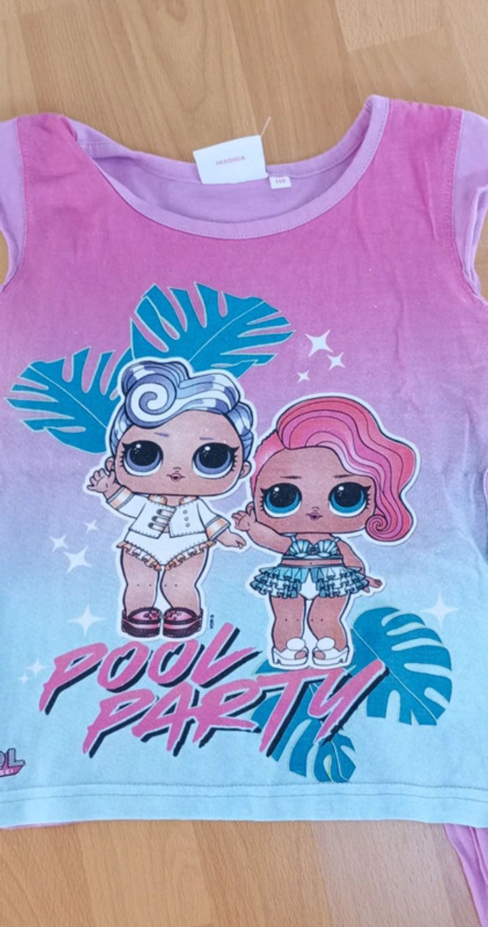 Ensemble t-shirt et short LOL - photo numéro 5