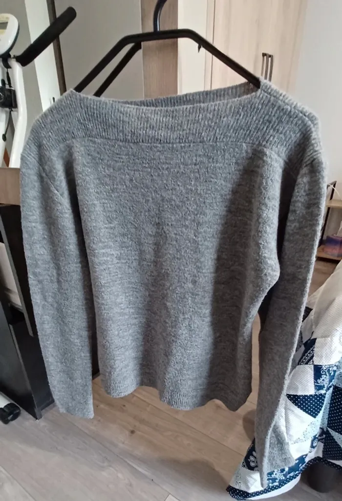 Pull avec 16%de laine
