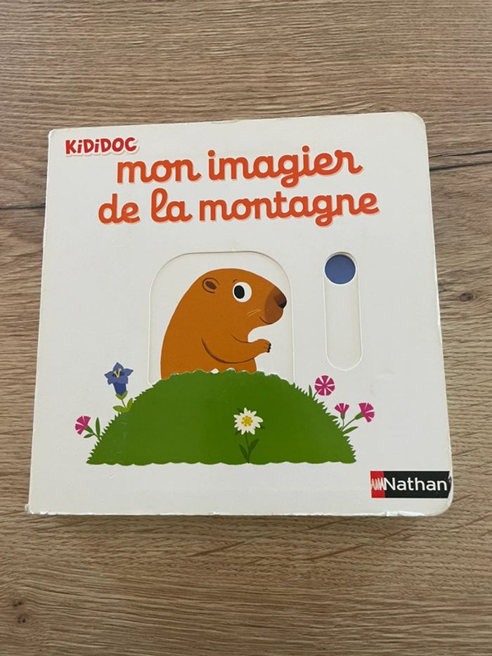 Livre mon imagier de la montagne - photo numéro 2