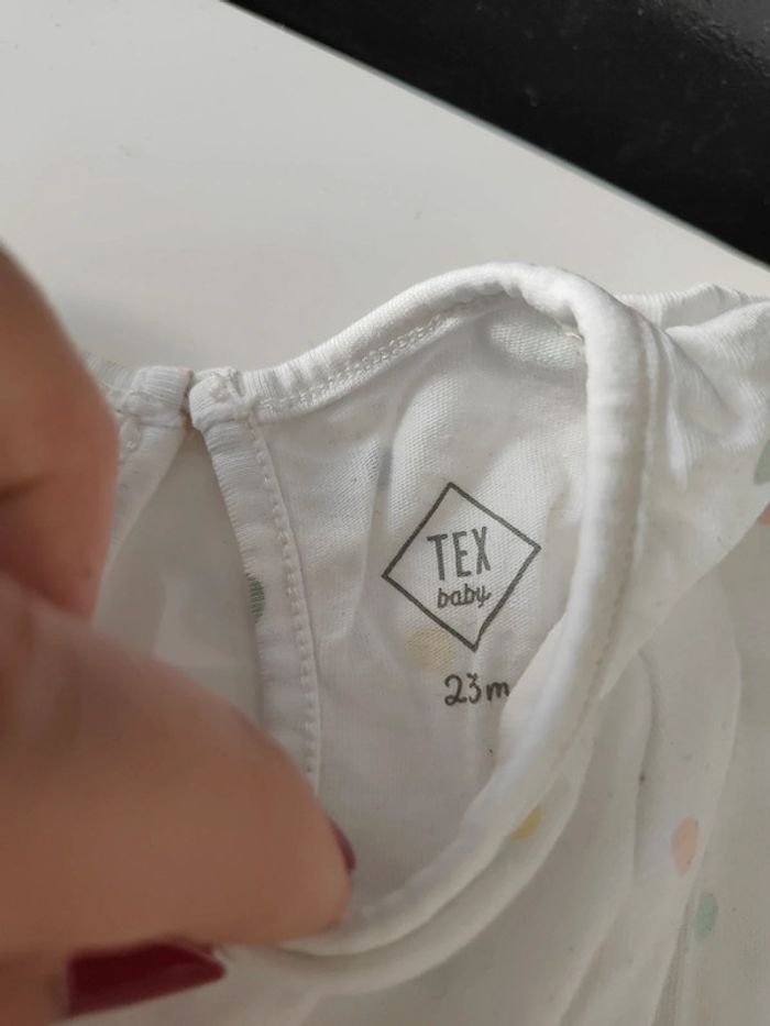 Lot deux hauts chemisiers 23 mois Tex baby - photo numéro 3