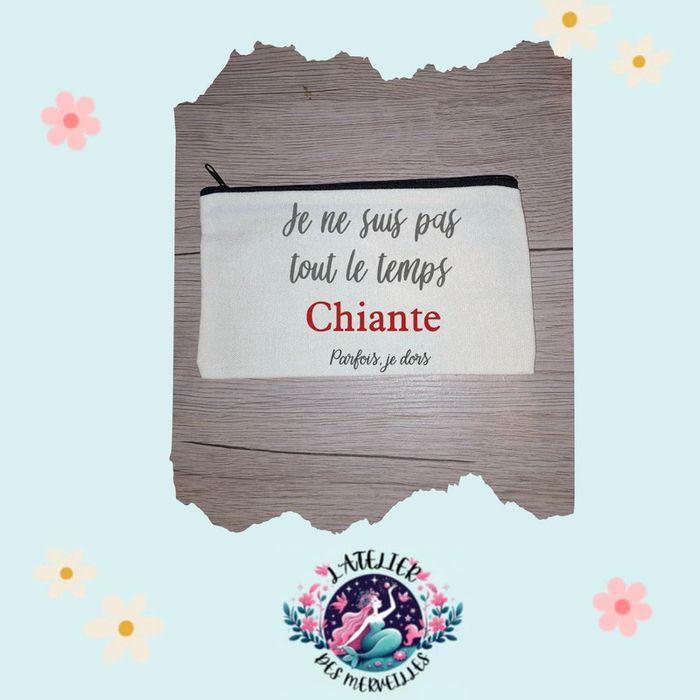 Pochette chiante beige