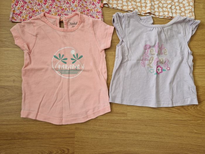 Lot 6 t-shirts 6 mois - photo numéro 4