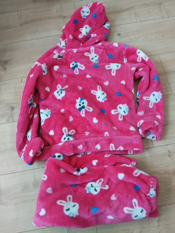 Ensemble pyjama très chaud lapins - photo numéro 4