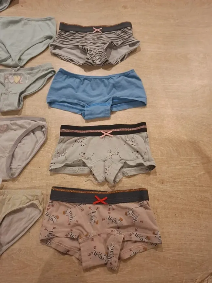 Lot de 18 culottes / boxer filles 👧 - photo numéro 2