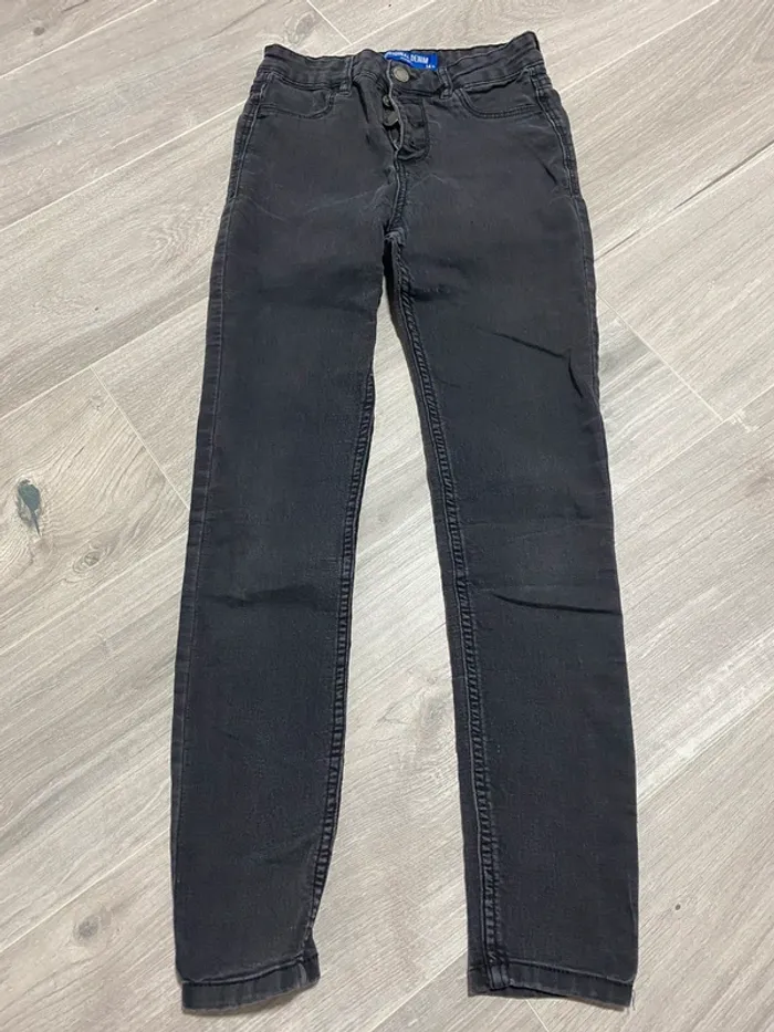 Jeans slim taille haute