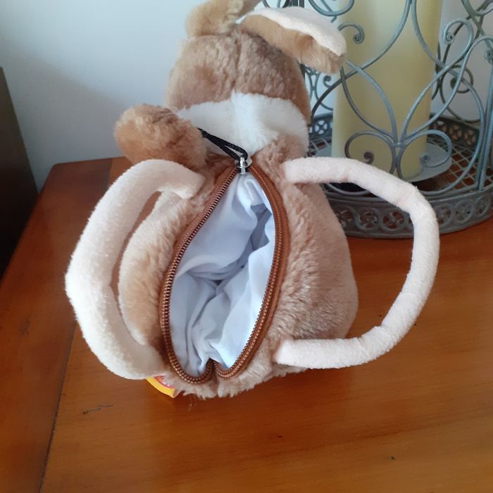 Peluche Lapinou = Petit sac zippé - photo numéro 9