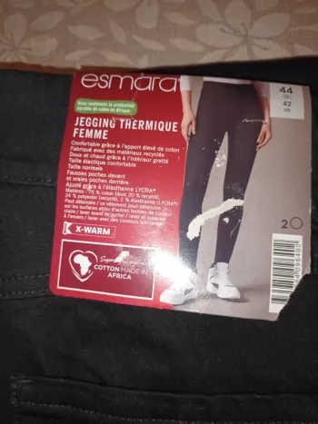Pantalon jogging thermique femme taille 44