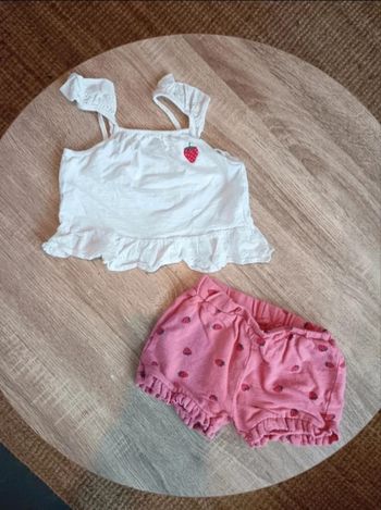 Ensemble bébé fille été 