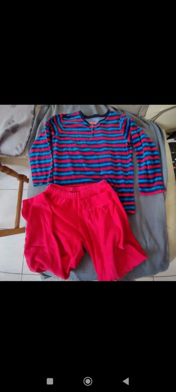 Pyjama 7/8 ans chaud Tex