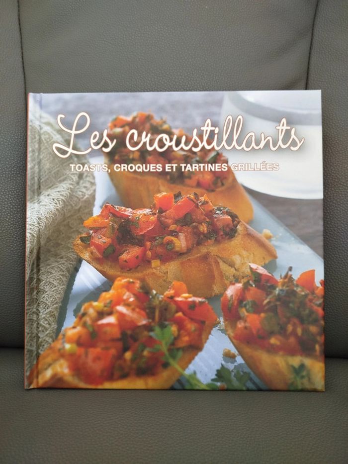 Livre de cuisine comme neuf Les croustillants