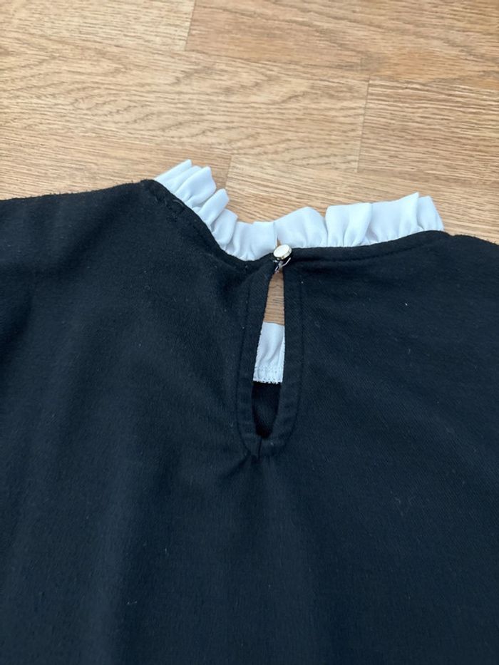 Haut manches 3/4 noir taille L - photo numéro 3