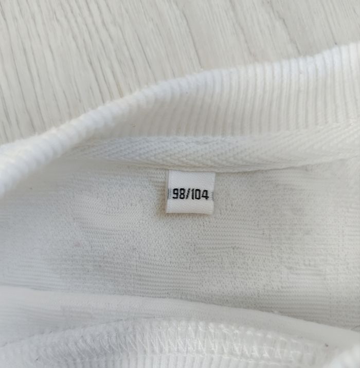 Sweat blanc 98-104 cm Zeeman - photo numéro 3