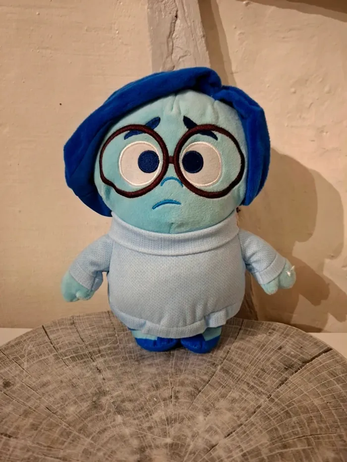 Peluche Tristesse Vice-versa - 26 cm - photo numéro 1