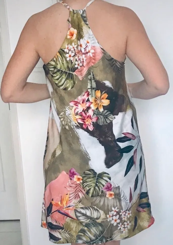 #Robe été couleurs fraîches, taille M# - photo numéro 2