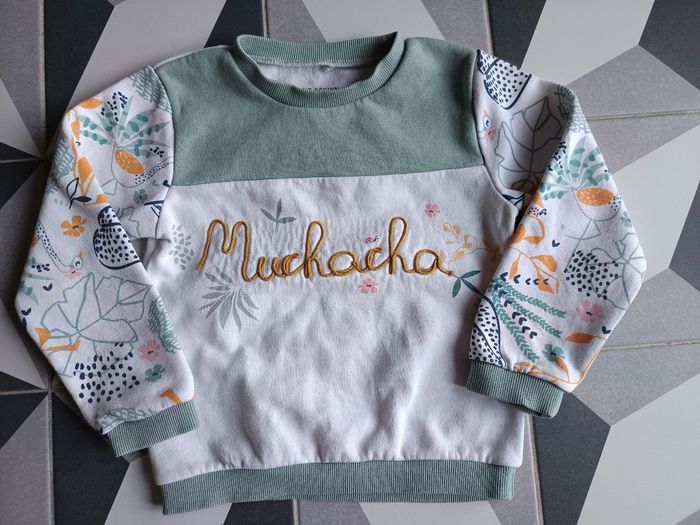 Sweat molleton Holamuchacha Petit Béguin 5 ans