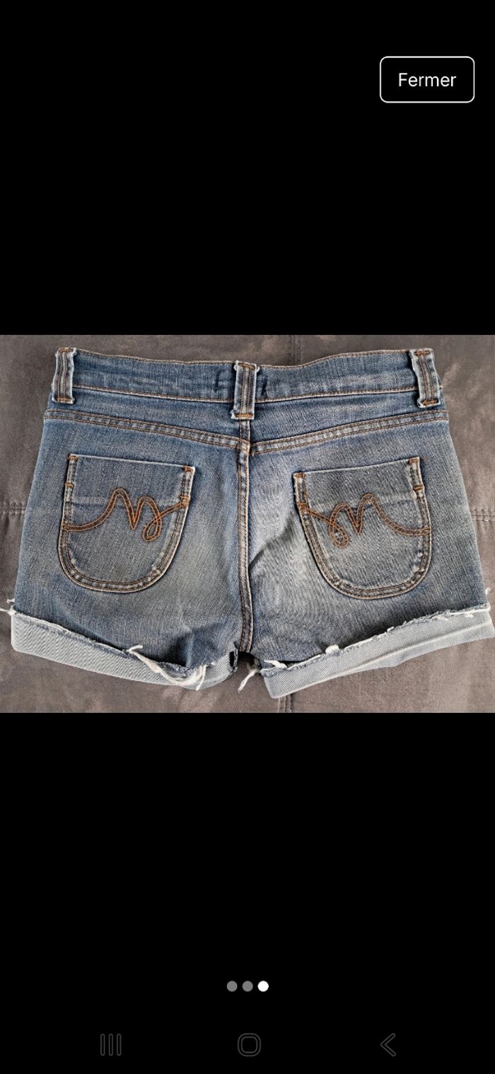 Short en jean femme Morgan - photo numéro 3