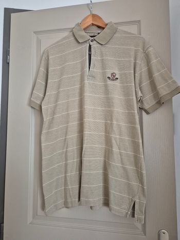 Polo Ethnic Blue  homme Taille L