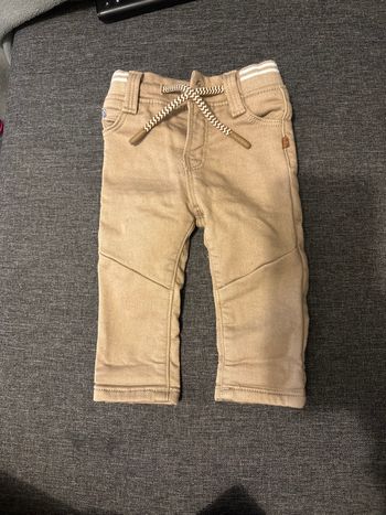 Jean bébé beige