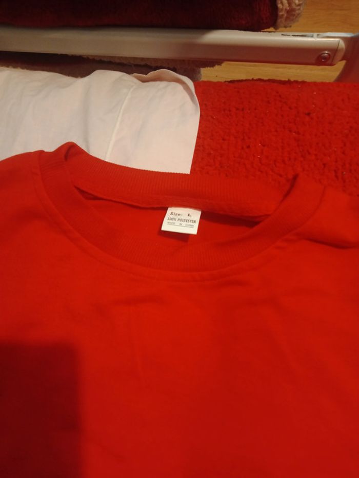 Tee shirt homme rouge - photo numéro 4