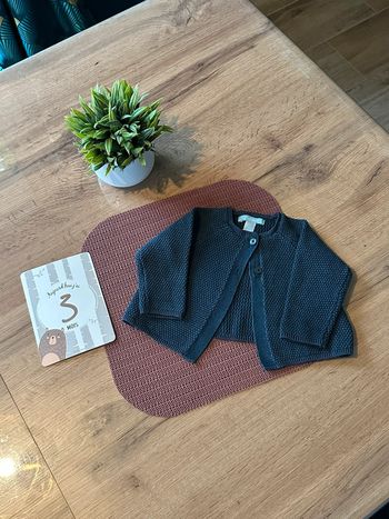 Gilet bleu 💙 Okaïdi 62cm /3m