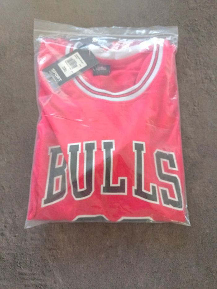 Tenue NBA Chicago Bulls Michael Jordan rouge t.3xl - photo numéro 5