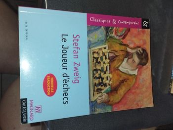 Livre joueur d'échecs