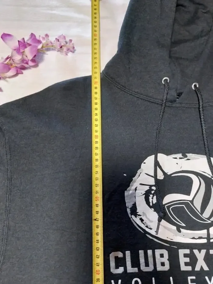 Sweat à capuche volley-ball mixte Taille XL - photo numéro 7