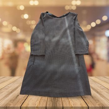 Robe Tunique MANGO SUIT - Motif Pied-de-Poule Mini