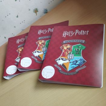 Classeur souple 4 anneaux Harry Potter Neuf