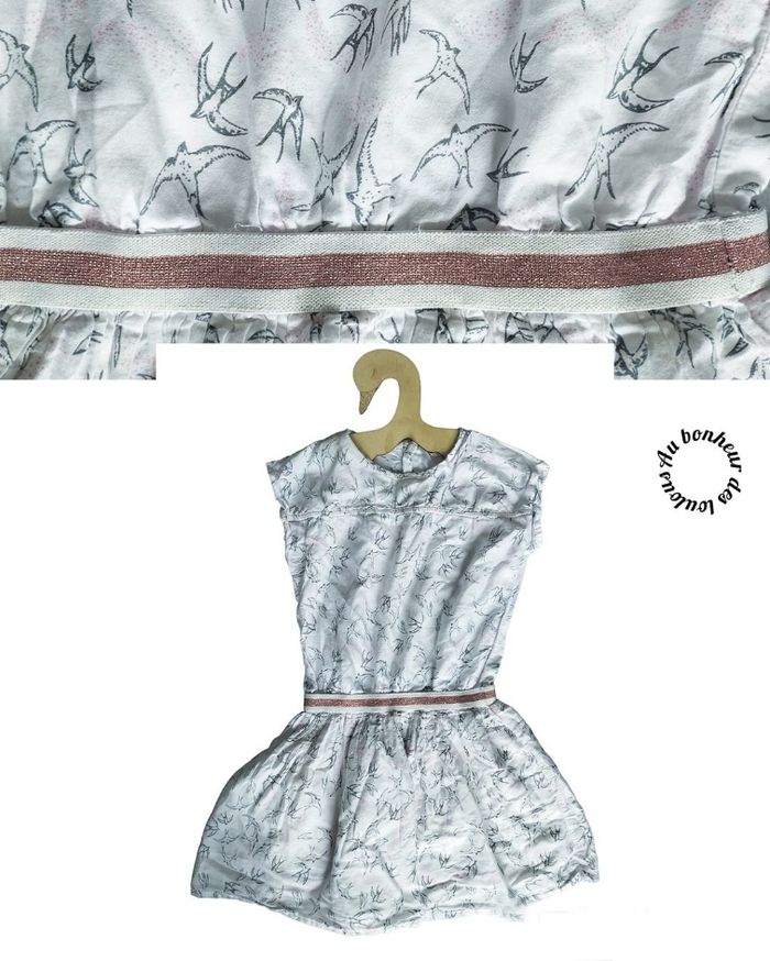 8 ans robe été tape a l oeil