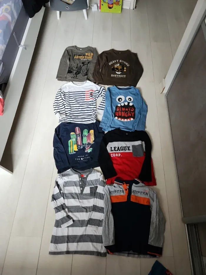 T-shirts manches longues 6ans