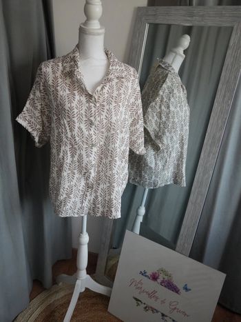Blouse gaz de coton