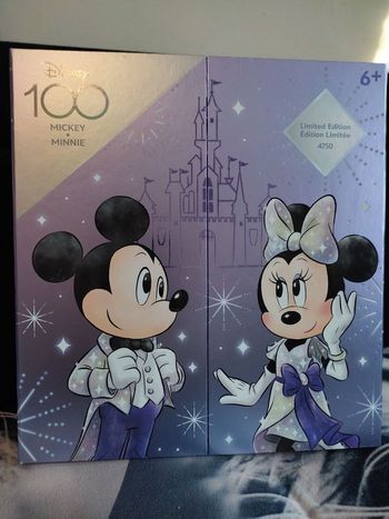 Box boîte  Mickey Minnie 100 ans