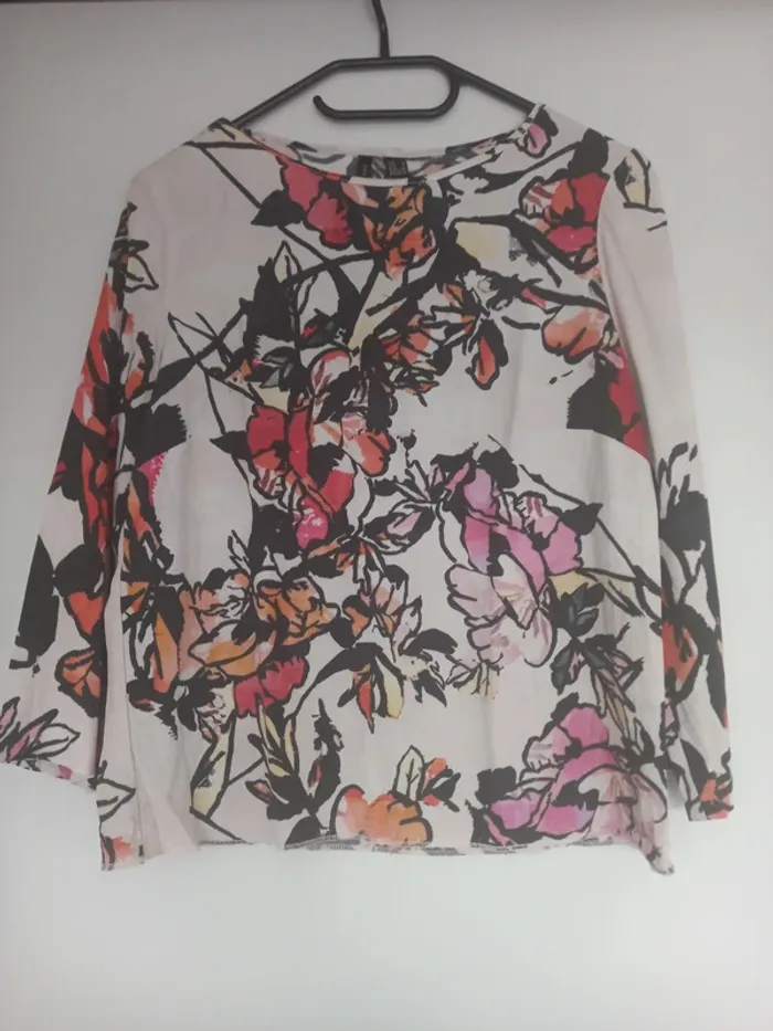 Blouse manches 3/4 Mango