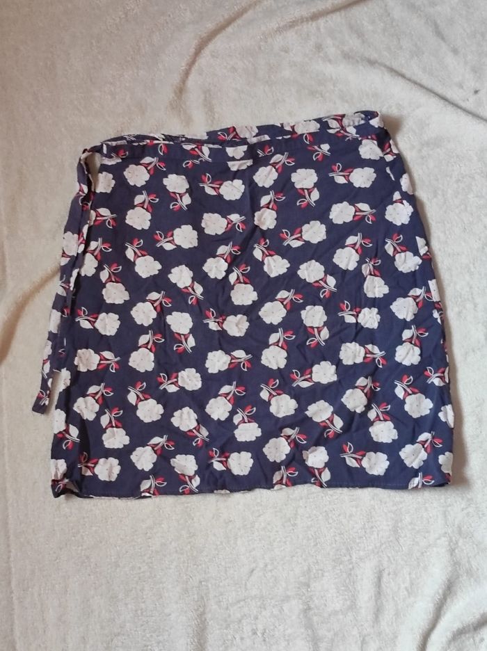 Mini jupe portefeuille taille M - photo numéro 6