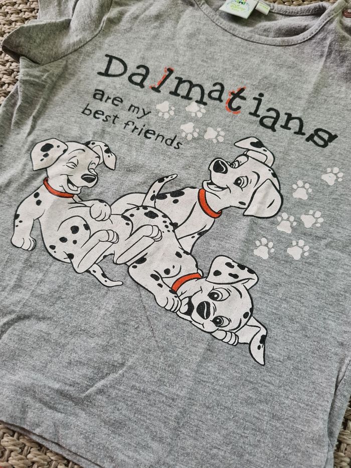 Ensemble T-shirt + Short "dalmatiens" - 24 mois - photo numéro 3