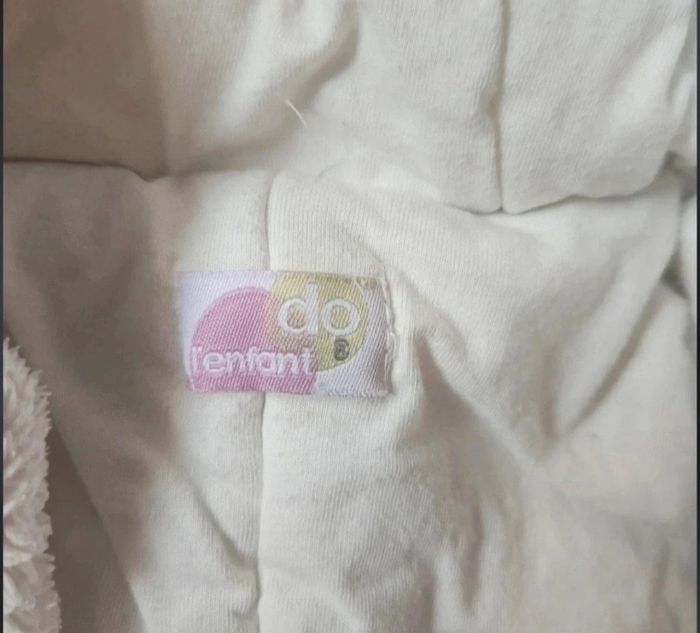 Combinaison pilote bébé 6 mois – Blanche chaude à capuche - photo numéro 6