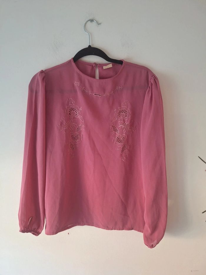 Blouse rose